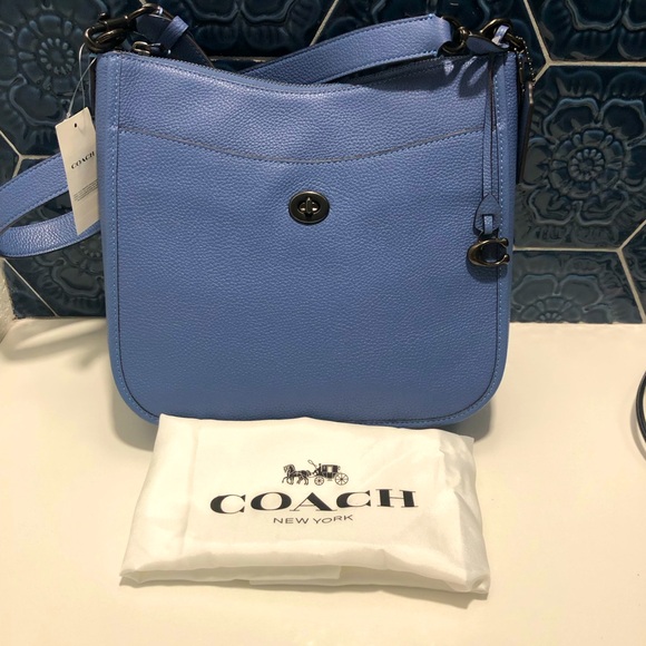 COACH Chaise Crossbody Bag; NWT; Chambray - Picture 4 of 9